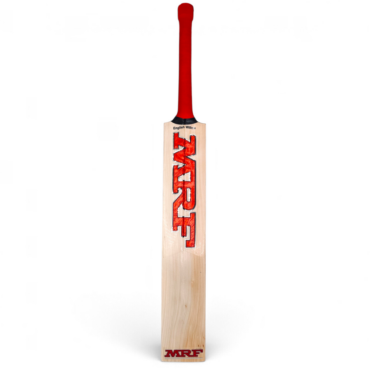 AKS CRICKET MRF Grand Supreme Grade 1 English willow cricket bat with red grip and bold red branding