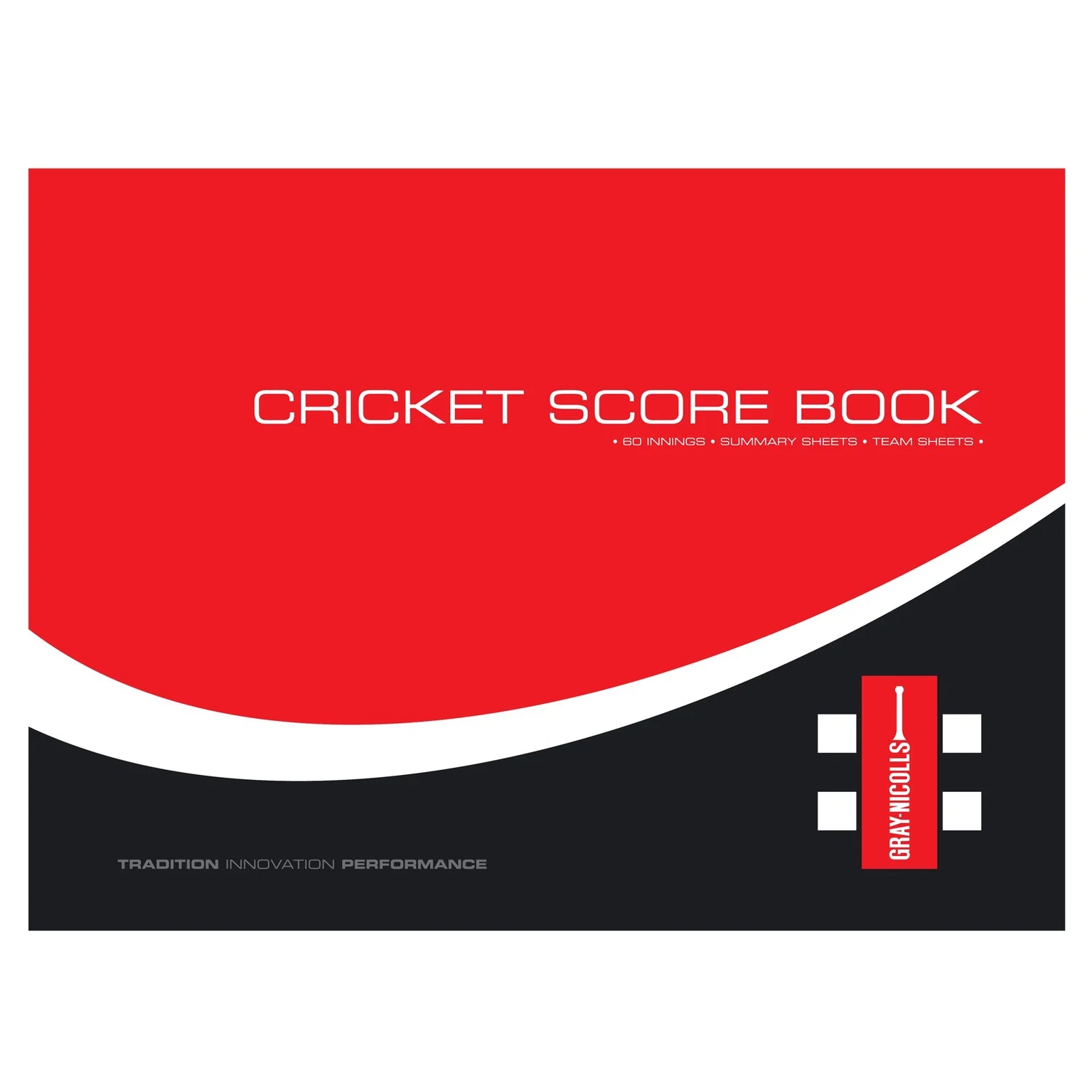 GRAY-NICOLLS SCOREBOOK (60 INNINGS)