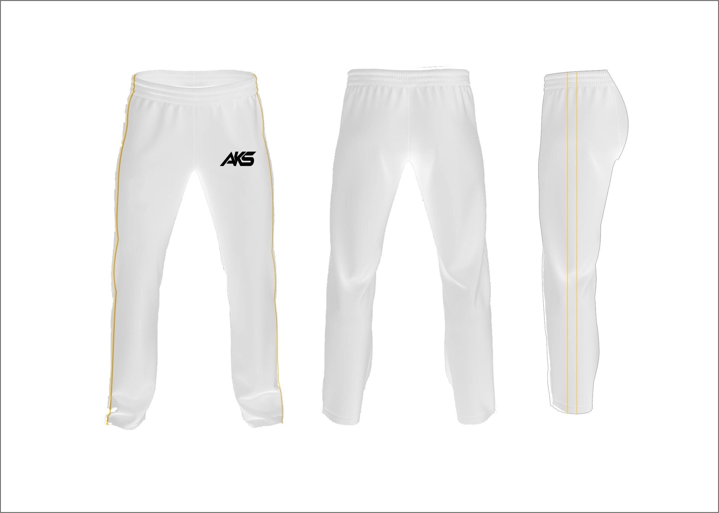 Cricket White Trousers