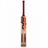 AKS CRICKET MRF Genius Soldier English willow cricket bat with red grip and orange branding on a white background