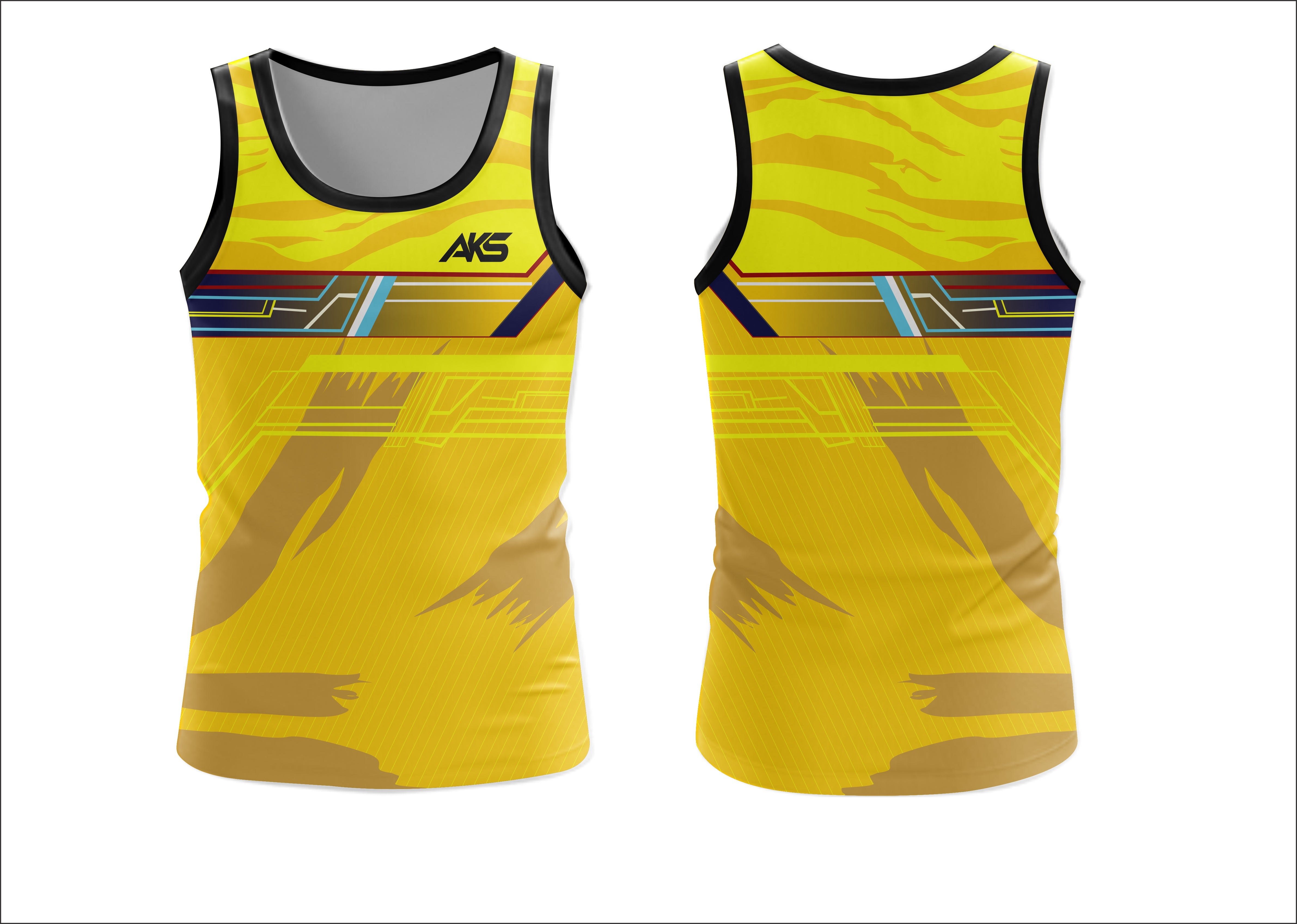 Aks Cricket Training Singlets