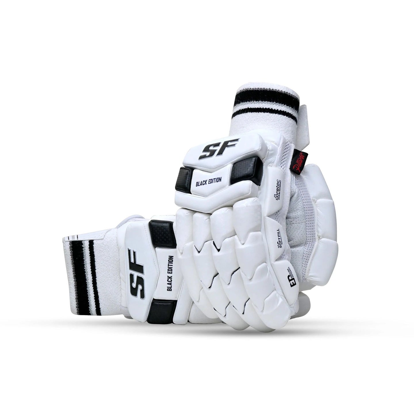 SF Cricket Batting Glove Black Edition - Adult