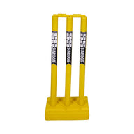 SS Stumps - Plastic (3 Pcs Plastic Base)