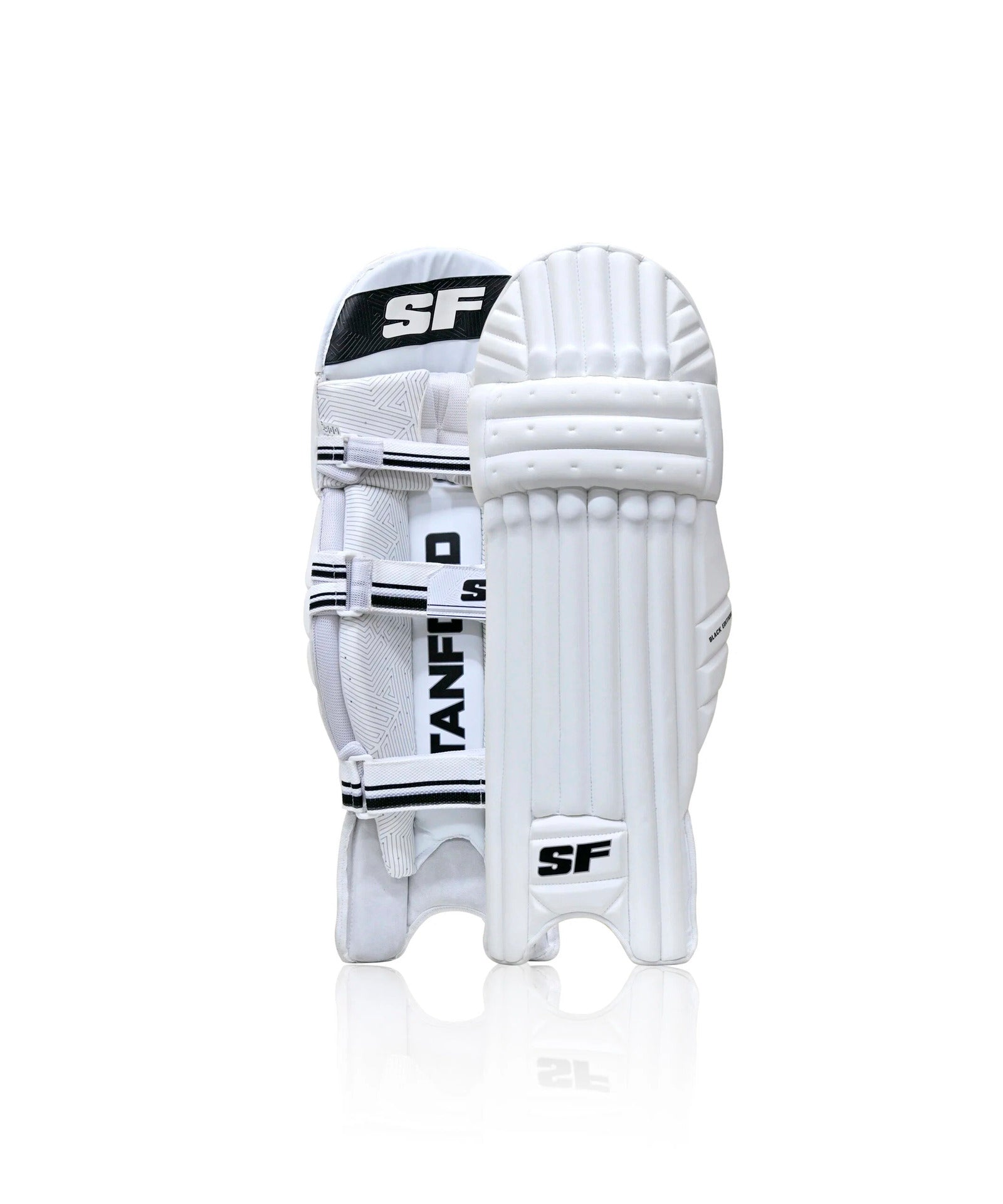 SF Cricket Legguards Black Edition - Adult