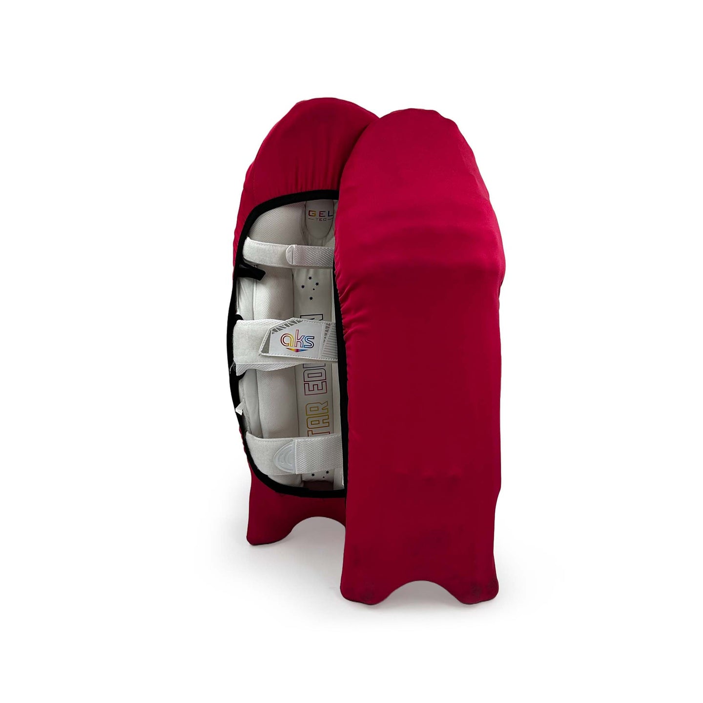 AKS Batting Pads Cover - Red