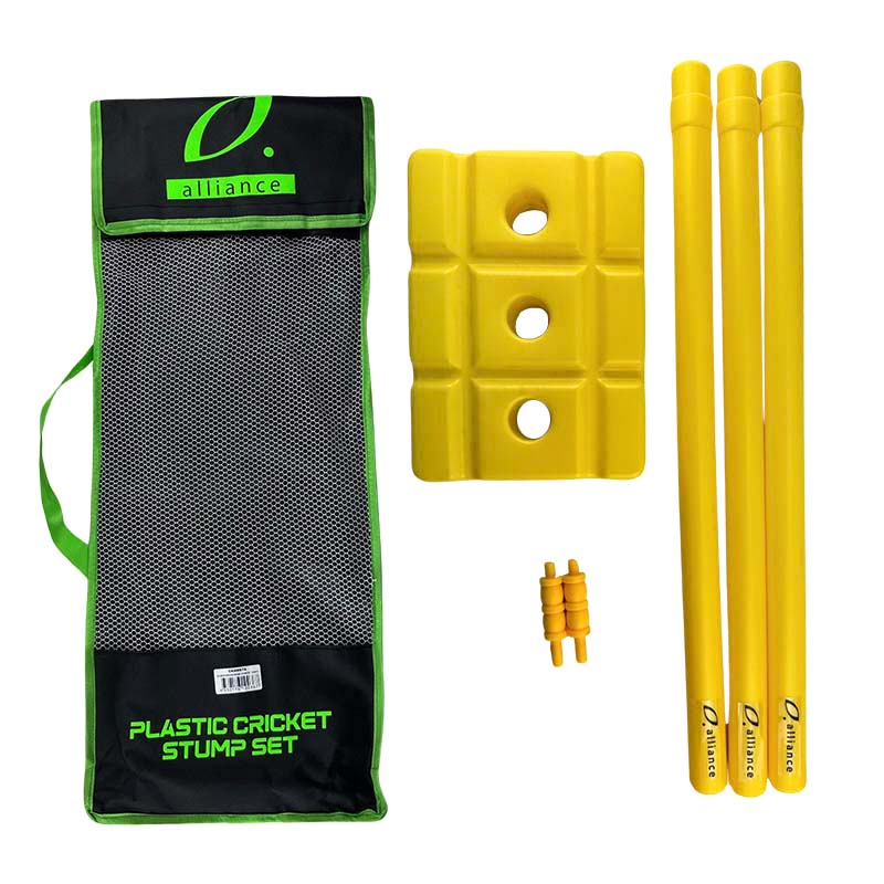 ALLIANCE MODIFIED CRICKET STUMP SET - PLASTIC