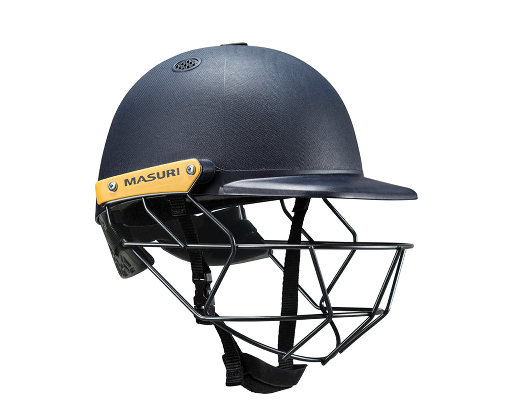 Masuri C Line Steel Cricket Helmet - Junior Navy