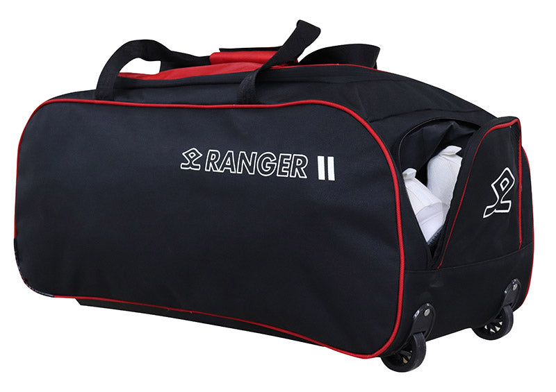 Shrey Ranger Wheelie Bag - Black / Red