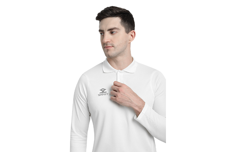 Shrey Match Long Sleeve Shirt White