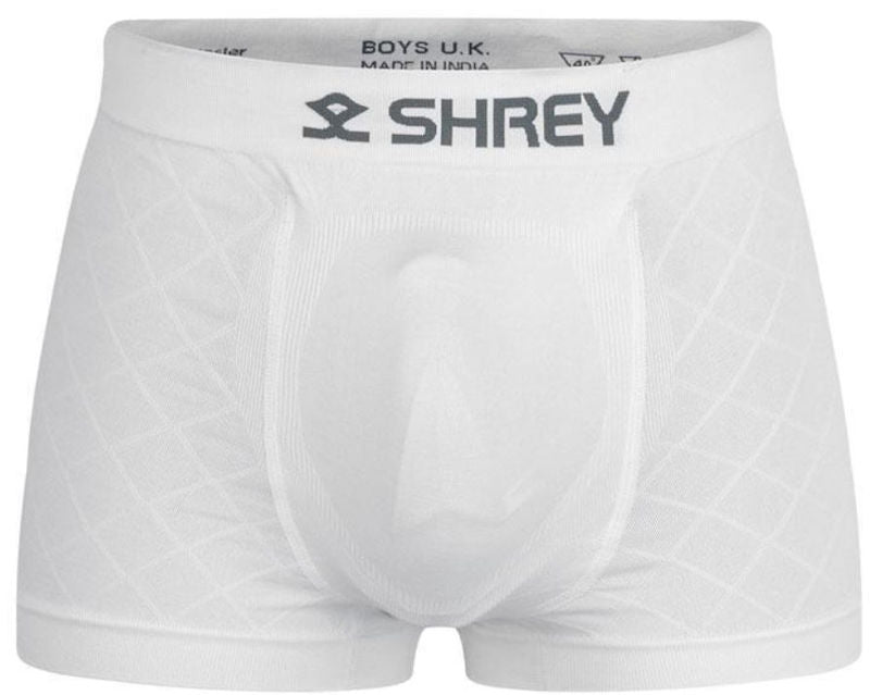 Shrey Groin Protector Trunks - Off White