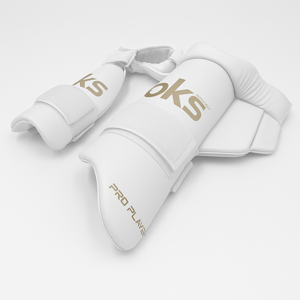 AKS Pro Edition White Thigh Guard 24/25