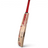 AKS CRICKET MRF Genius Hammer English willow cricket bat with red grip and VK 18 branding on a light wood blade