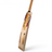AKS CRICKET MRF Genius Gold English willow cricket bat with gold decals and a cane handle on a white background