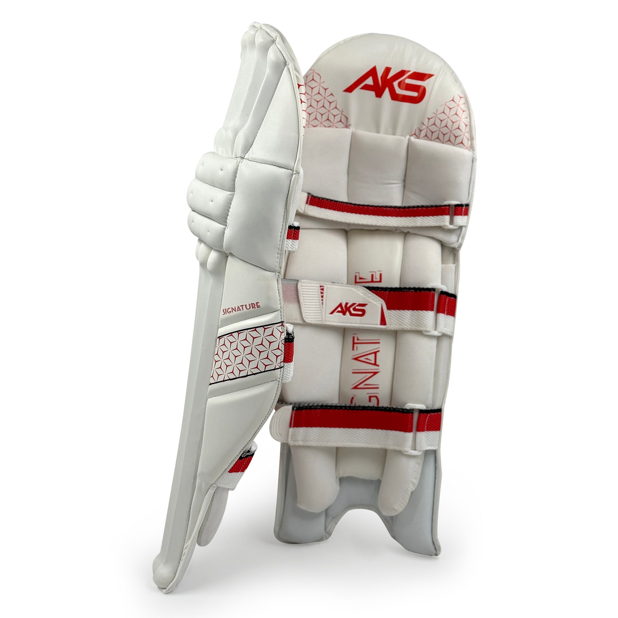 AKS Signature Battiing Pads White 25/26