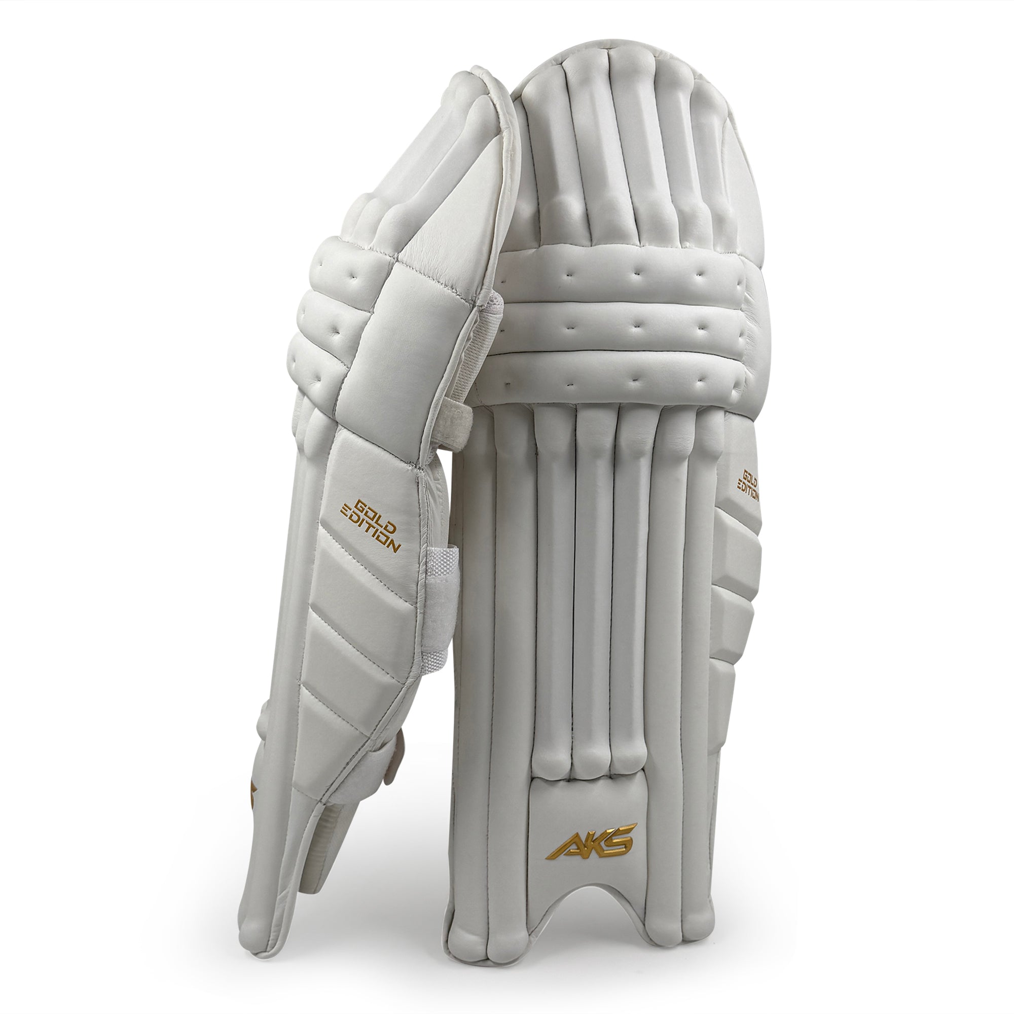 AKS Gold Edition Batting Pads White 25/26