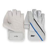 AKS Legend wicket keeping gloves 25/26 palm view