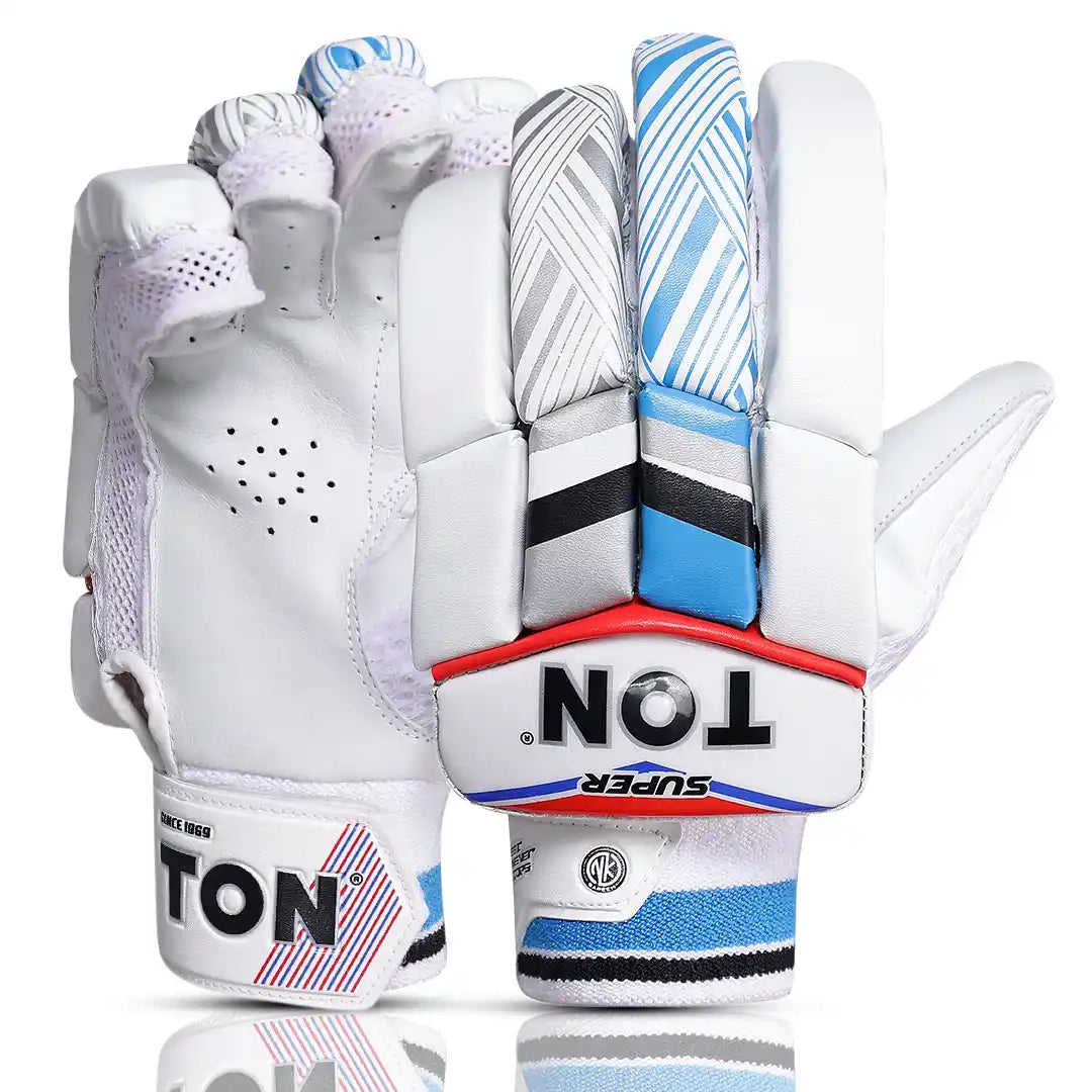 SS Ton Super cricket batting glove, boys/junior, Left Hand