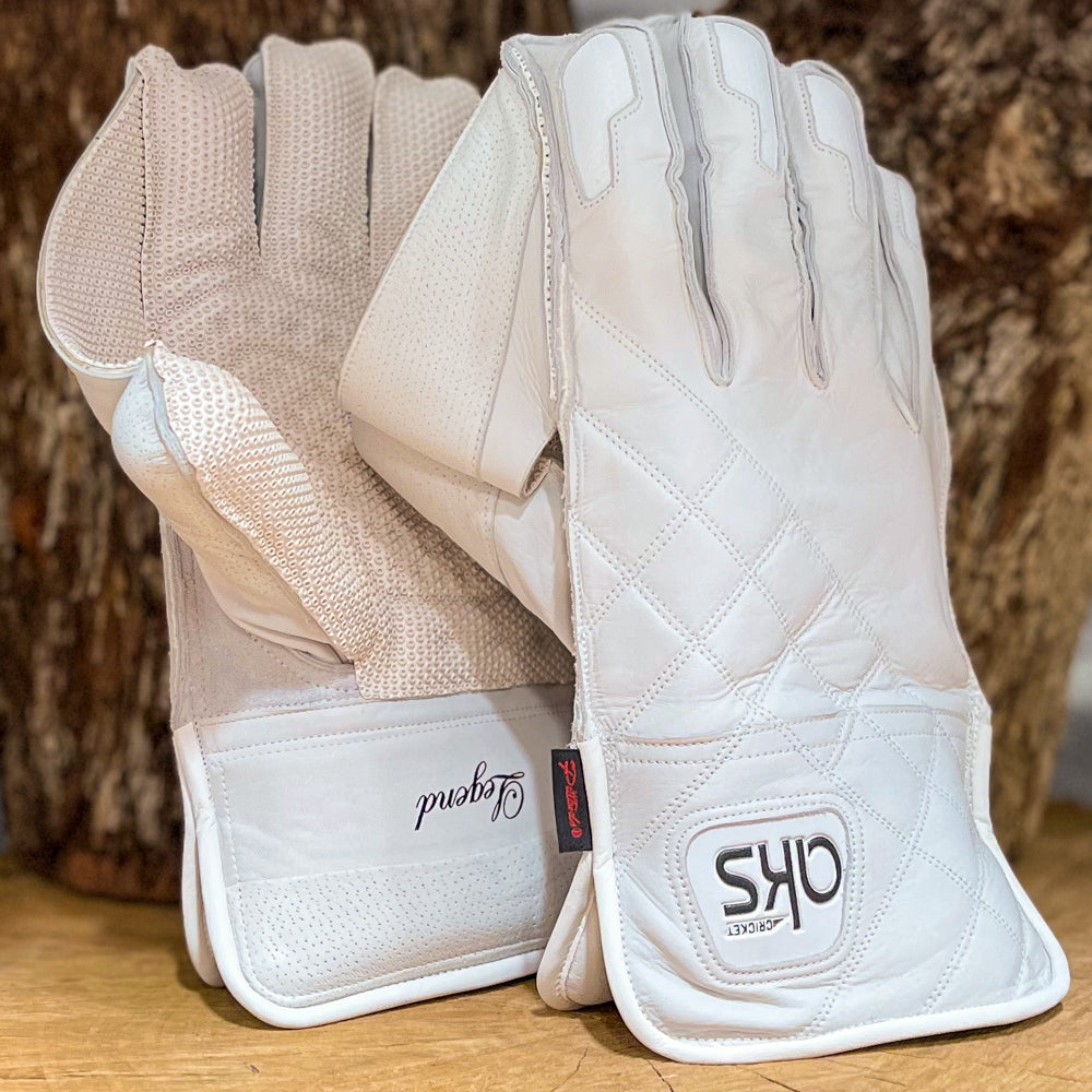 AKS LEGEND KEEPING GLOVES WHITE