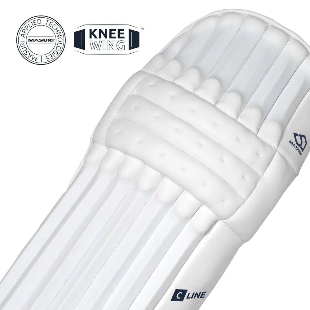 Masuri C Line batting pads front view