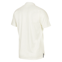 Nike Men's short sleeve cricket shirt white front view