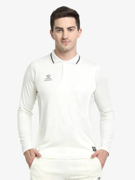 Shrey Premium Long Sleeve Shirt Cream