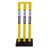 SS Stumps - Plastic Heavy Rubber Base (3 stump set)