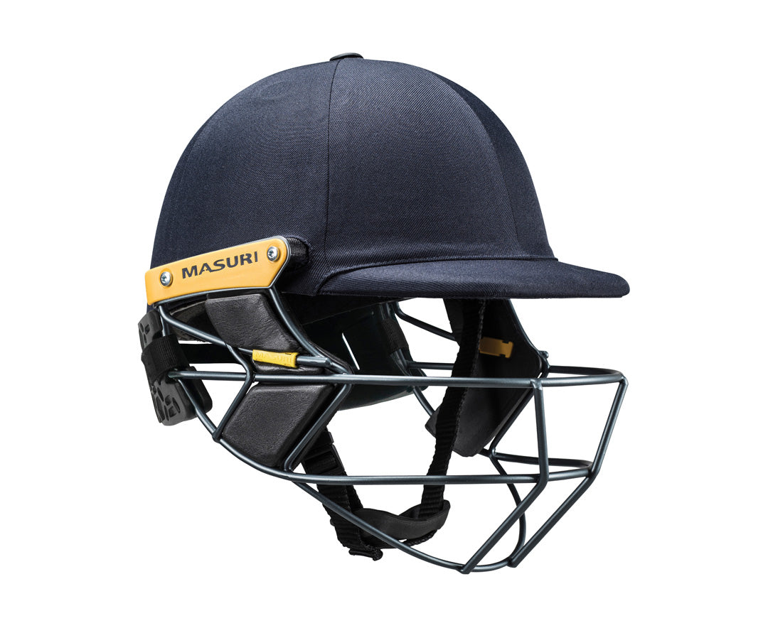 Masuri T Line Steel Cricket Helmet - Navy