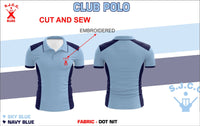 SJCC women's cricket club polo shirt