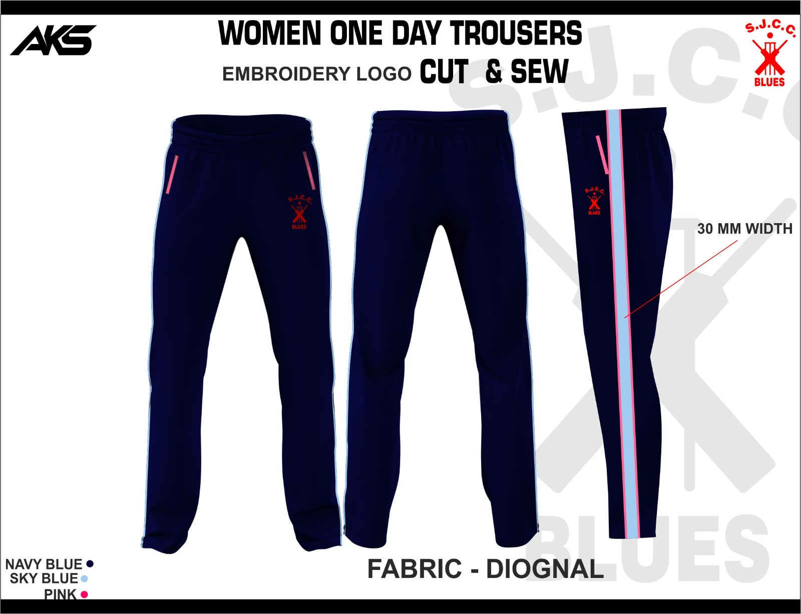 SJCC Womens trousers