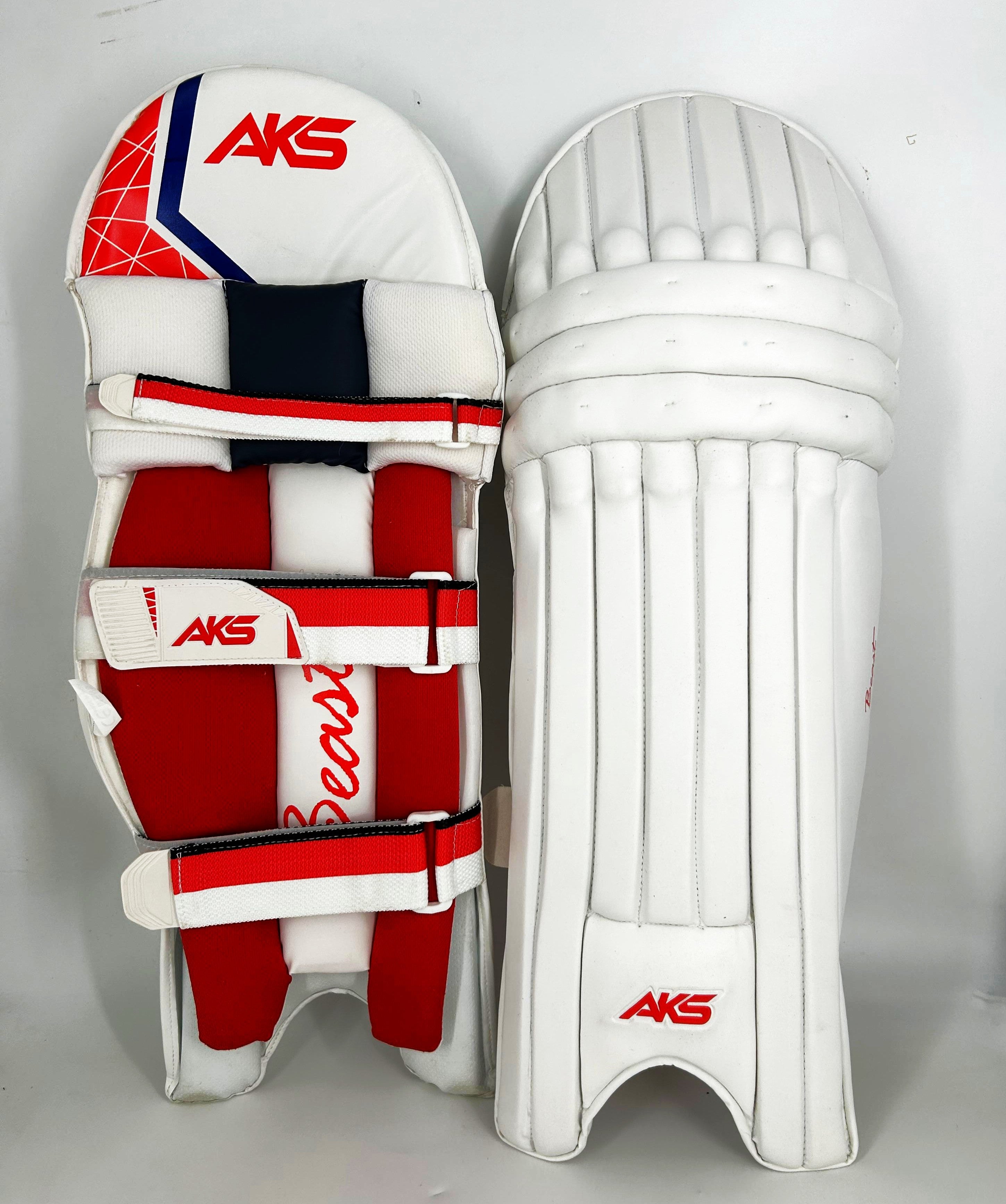 AKS Beast Batting Pads White 25/26