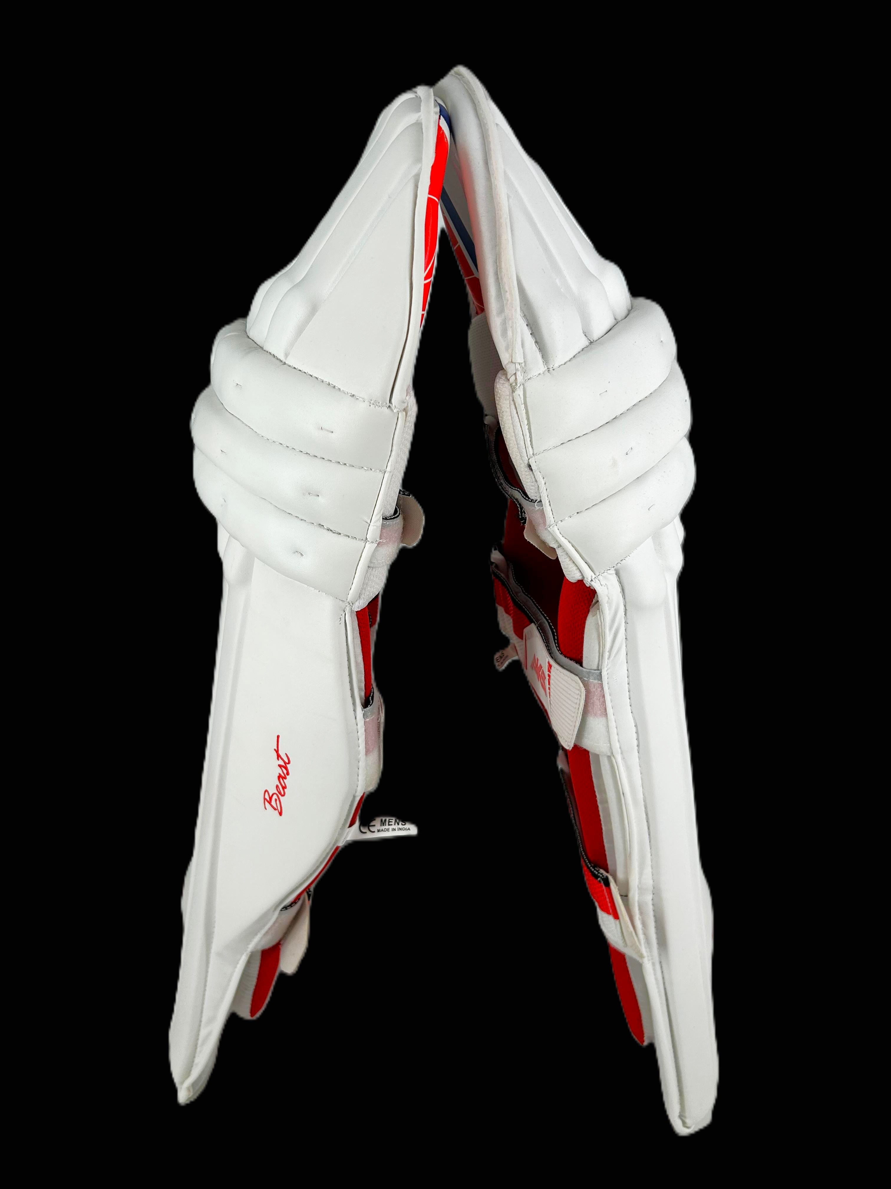 AKS Beast Batting Pads White 25/26