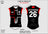 V-Neck Singlet Black
