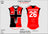 V-Neck Singlet Red