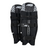 AKS CRICKET Club batting pads in black, featuring an ambidextrous design for adult cricket players.