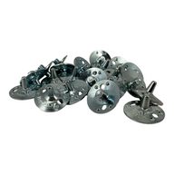 AKS CRICKET Champ replacement metal cricket shoe spikes, set of 22 for universal shoe fit and improved field grip