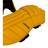 AKS CRICKET Legend yellow cricket batting pads with high density foam protection and black straps