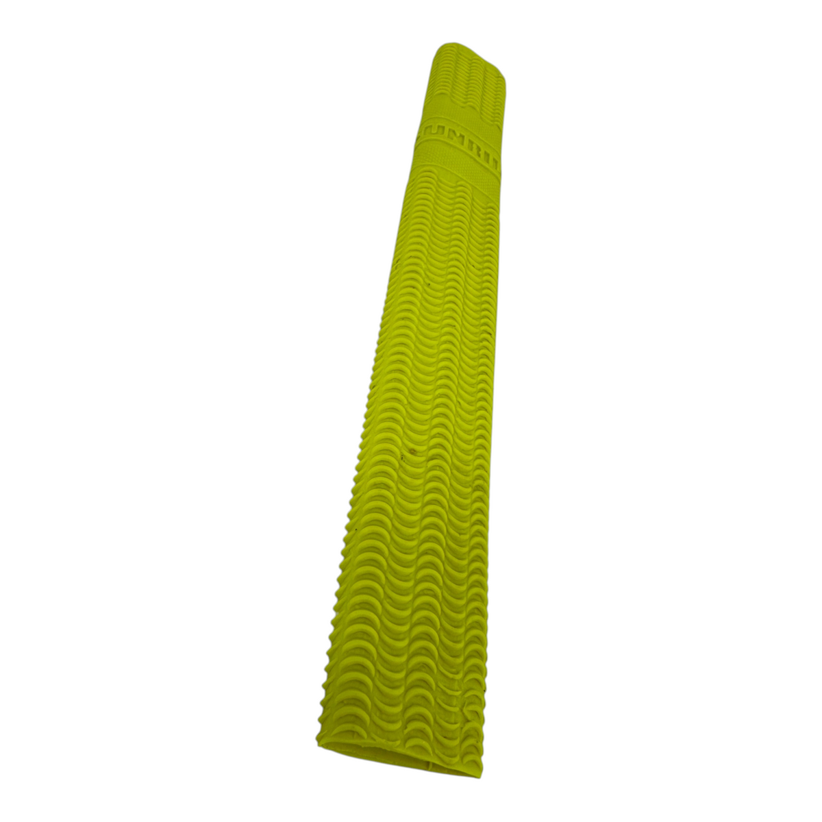 AKS CRICKET SS single grip in neon yellow rubber with a textured non-slip surface for cricket bat handles