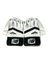 AKS CRICKET New Balance 12i wicket keeping gloves in white and black with premium leather and octopus rubber palm