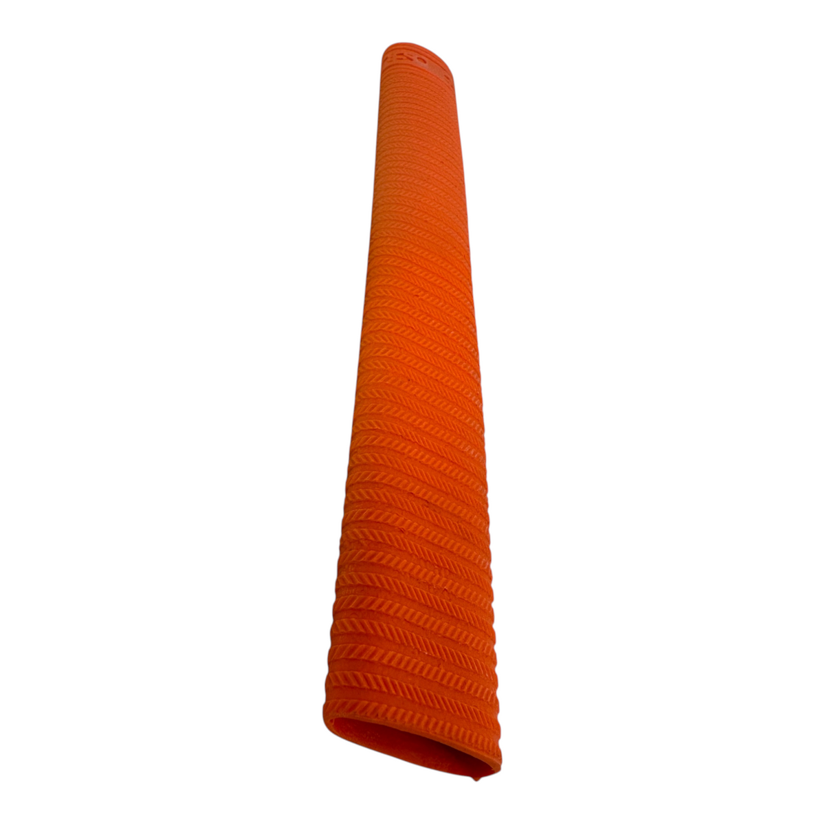 AKS CRICKET SS single orange rubber cricket bat grip with a textured non-slip surface for shock absorption
