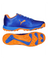 AKS CRICKET Puma 19 FH rubber cricket shoes in bluemazing blue and orange glow with mesh upper and rubber spikes