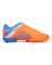 AKS CRICKET PUMA evoSPEED JR V2 cricket shoes in bright orange and blue with synthetic mesh and rubber sole