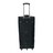 AKS CRICKET Robinson Signature black cricket bag with three wheels and a retractable handle for easy transport.