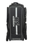 AKS CRICKET Robinson RS Signature black wheelie cricket duffle bag with white logo and side pockets