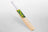 SCC SWITCH Rush Gold junior cricket bat made from English willow with yellow and green branding