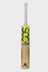 SCC SWITCH Rush Gold 675 junior English willow cricket bat with yellow and blue graphics