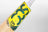 SCC SWITCH Rush Gold junior English willow cricket bat with yellow and black branding details.