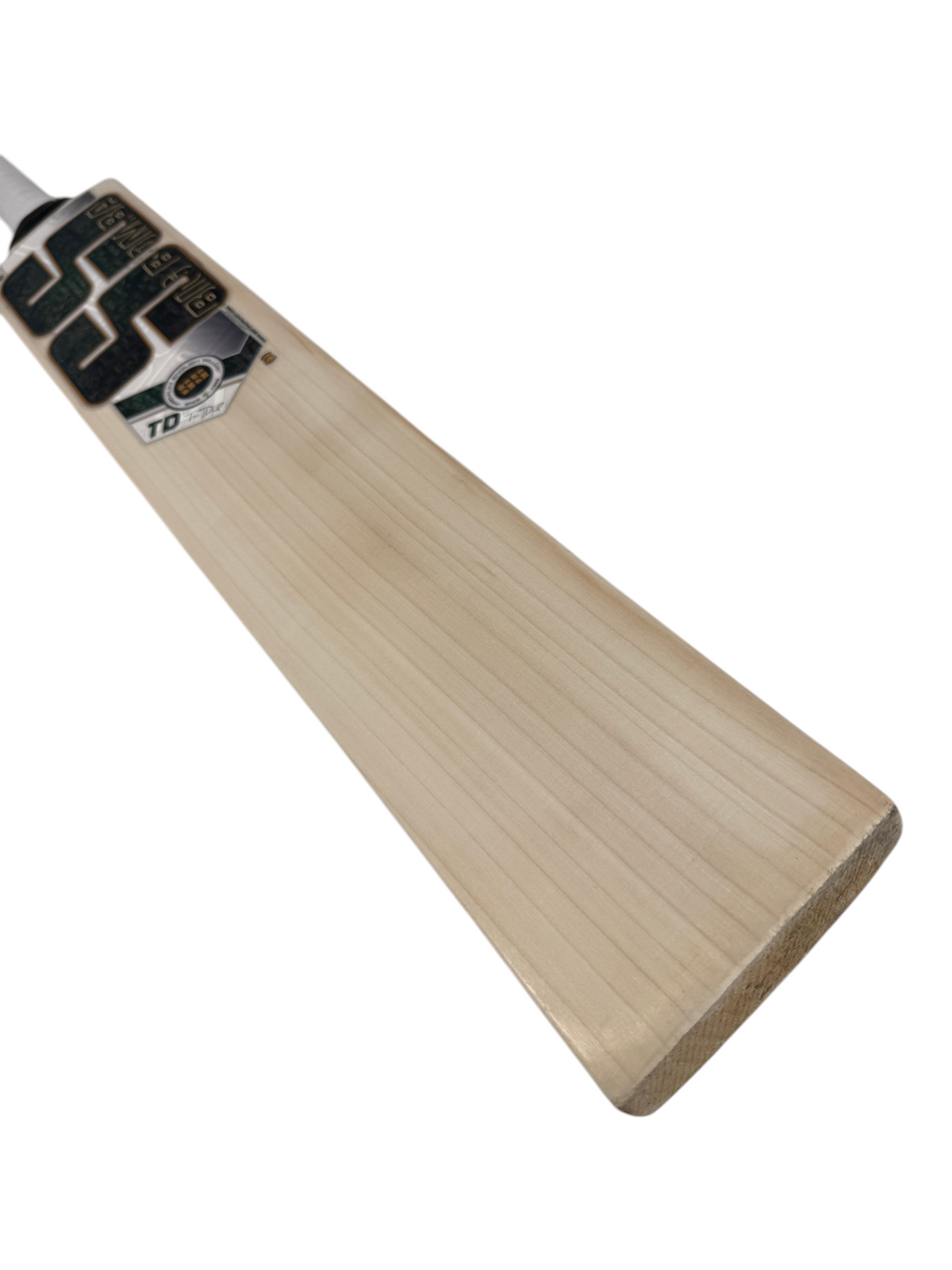AKS CRICKET SS Tim David Players Edition English Willow cricket bat with 9+ grain profile and duck-bill toe