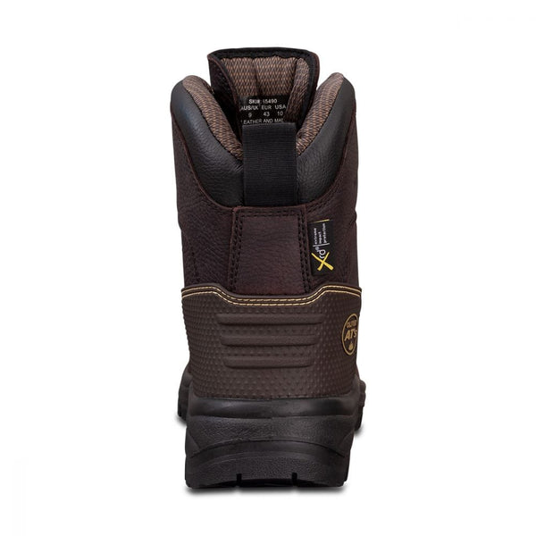150MM BROWN LACE UP BOOT - WATERPROOF & CAUSTIC RESISTANT