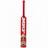 AKS CRICKET MRF Bullet English willow cricket bat with red handle and striking red and silver sticker design