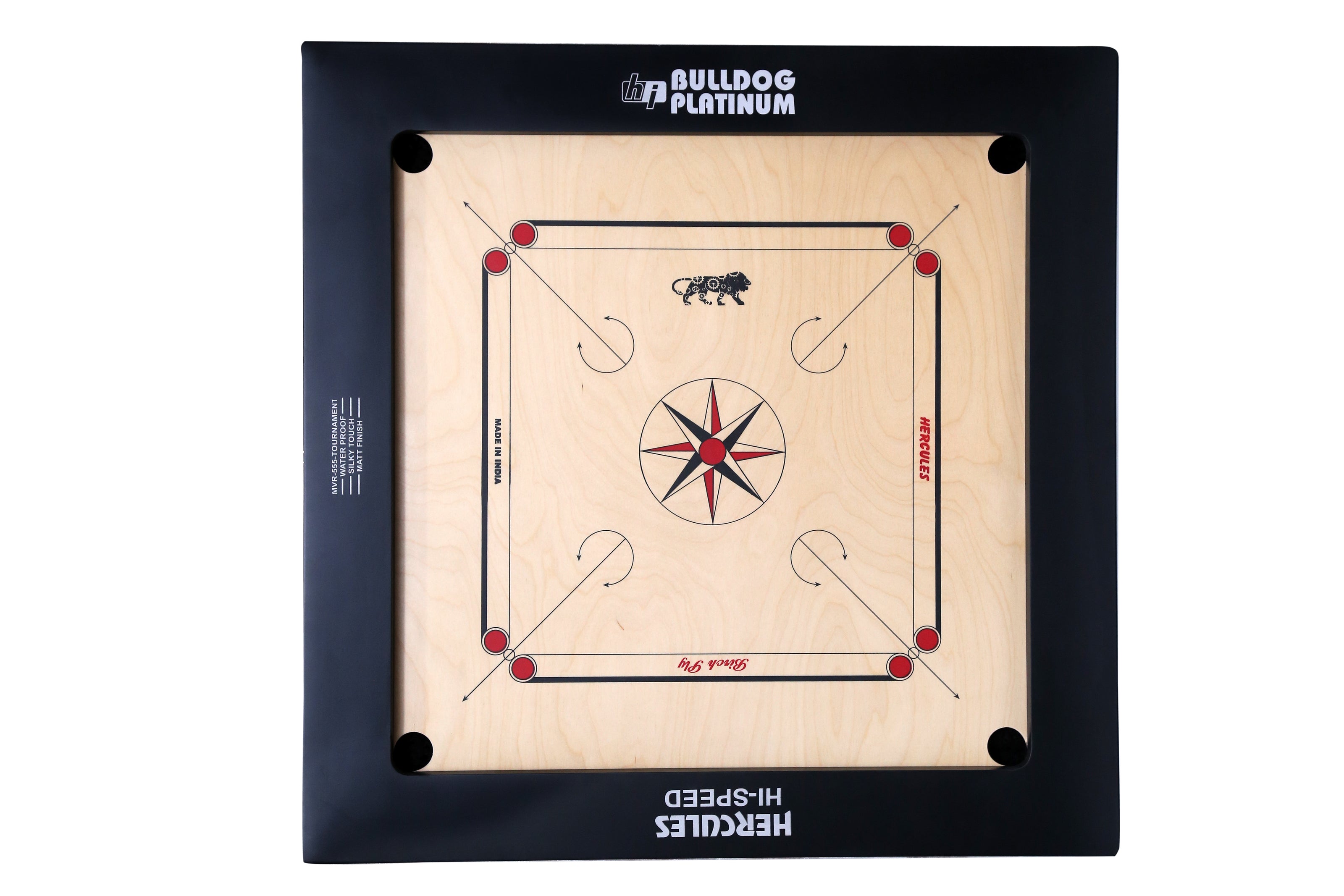 Hercules Bulldog Platinum Carrom Board